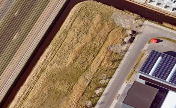 Kavel van ca. 4000 m² beschikbaar voor bedrijfspand