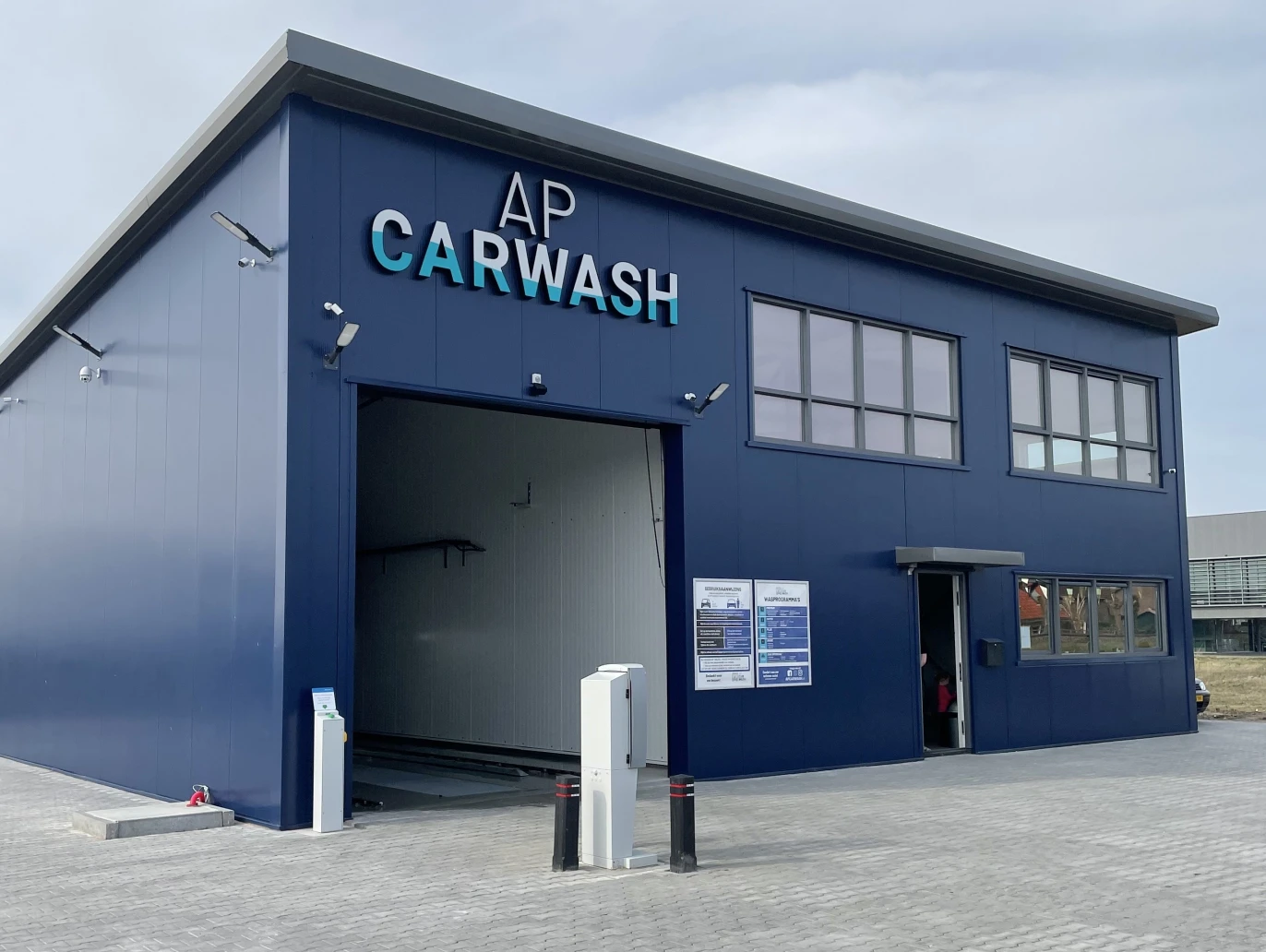 Nieuwbouw wasstraat - AP Carwash, Anna Paulowna